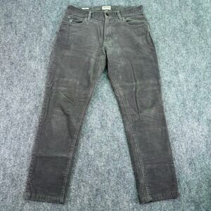 Todd Snyder Pants Mens 28x32 (Fits 30x27) Grey Slim Fit Stretch Corduroy